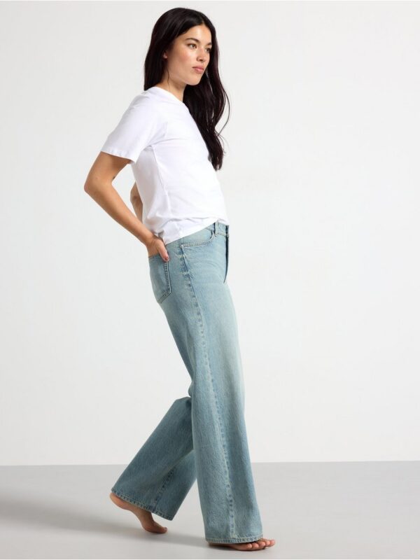 WIDE  jeans with extra wide leg - 3004799-790