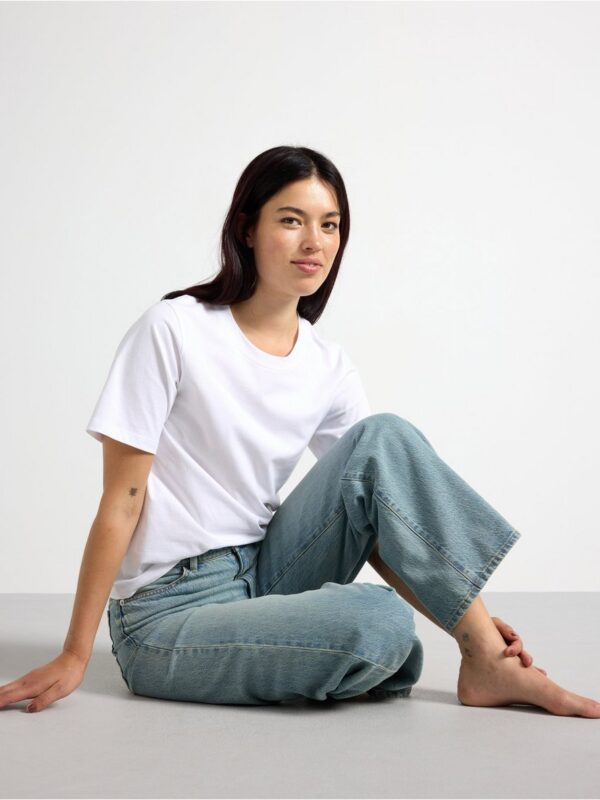 WIDE  jeans with extra wide leg - 3004799-790