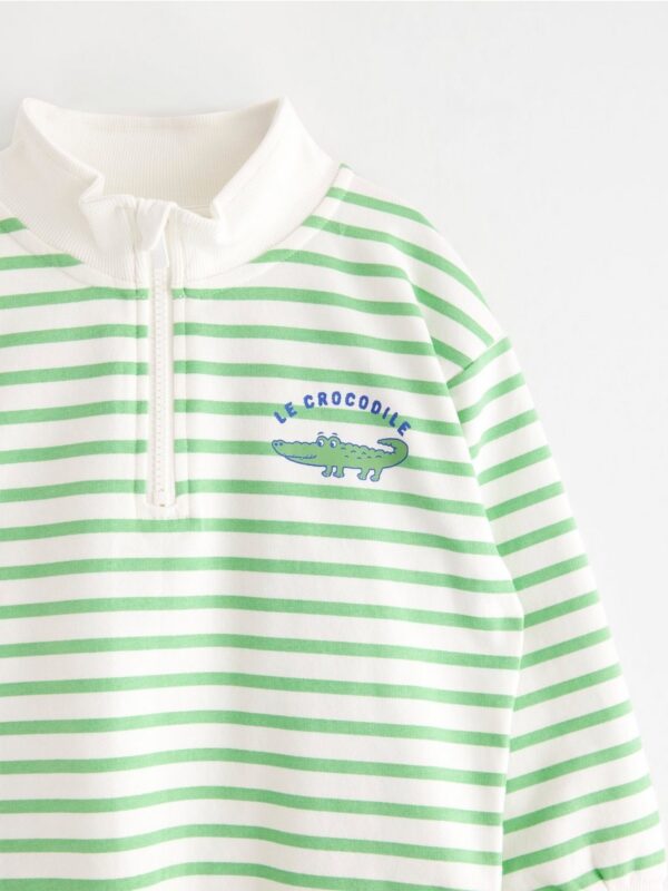 Sweatshirt with brushed inside - 3004816-3007