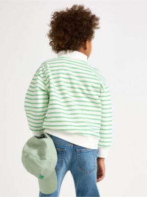 Sweatshirt with brushed inside - 3004816-3007