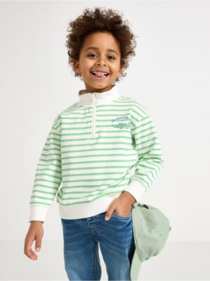 Sweatshirt with brushed inside - 3004816-3007