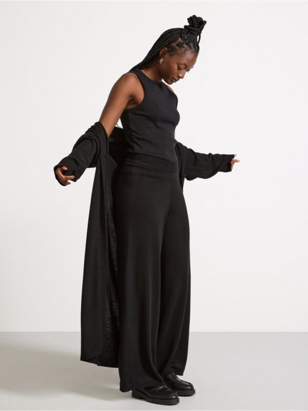 Fine-knit trousers - 3004870-80