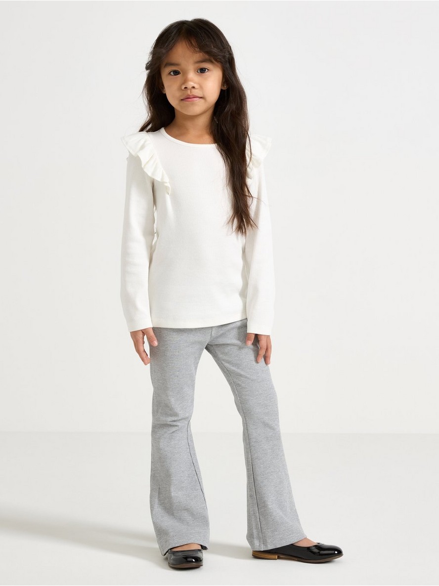 Helanke – Ribbed flared leggings