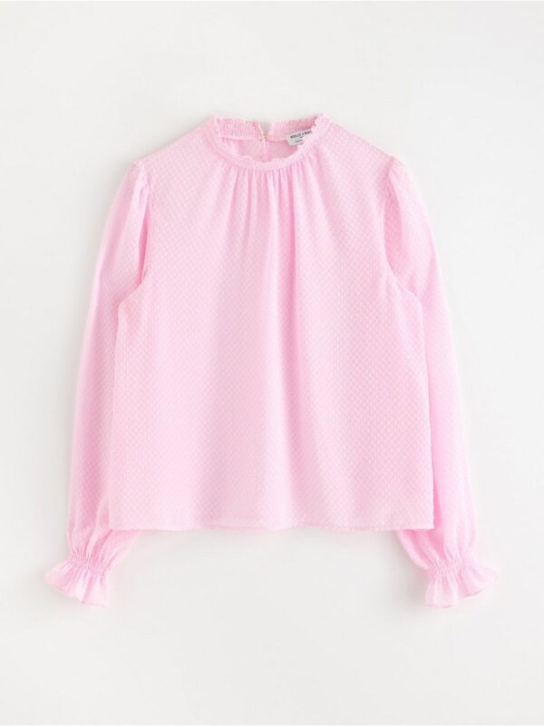 Long-sleeved blouse - 3005335-6963