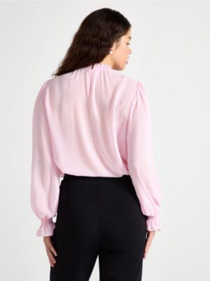 Long-sleeved blouse - 3005335-6963