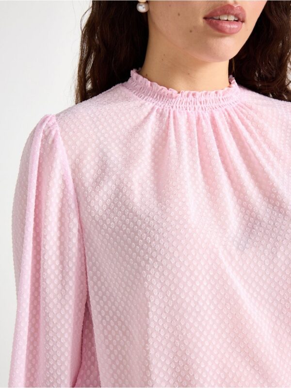 Long-sleeved blouse - 3005335-6963