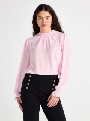 Long-sleeved blouse - 3005335-6963