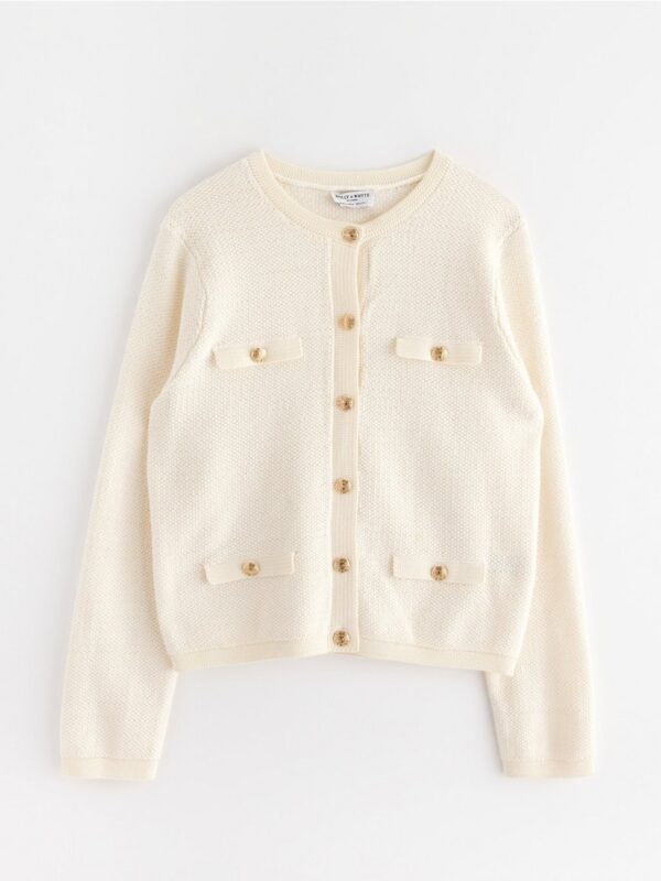 Knitted cardigan - 3005488-7488