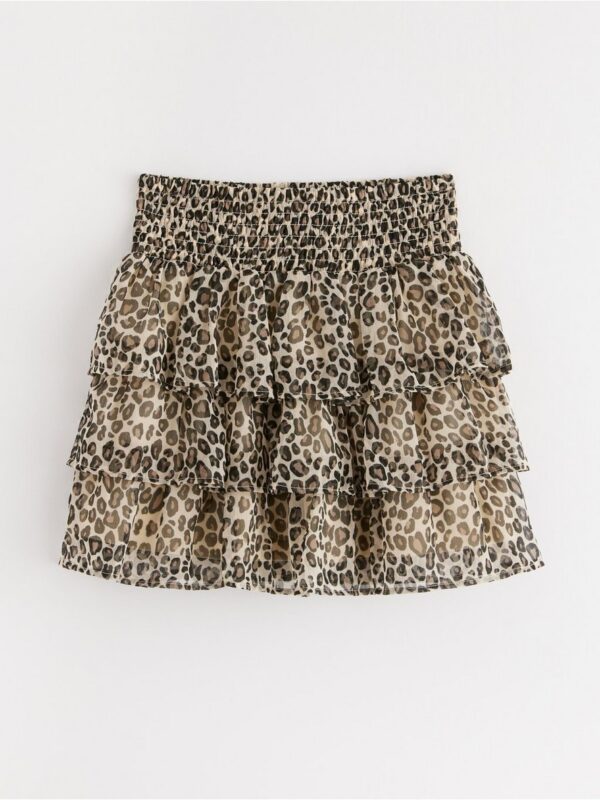 Skirt in chiffon - 3005923-8545