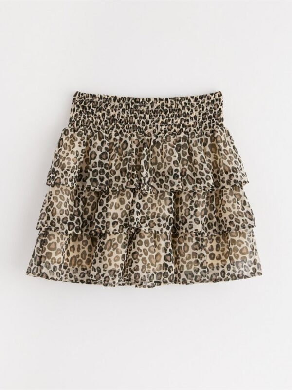 Skirt in chiffon - 3005923-8545