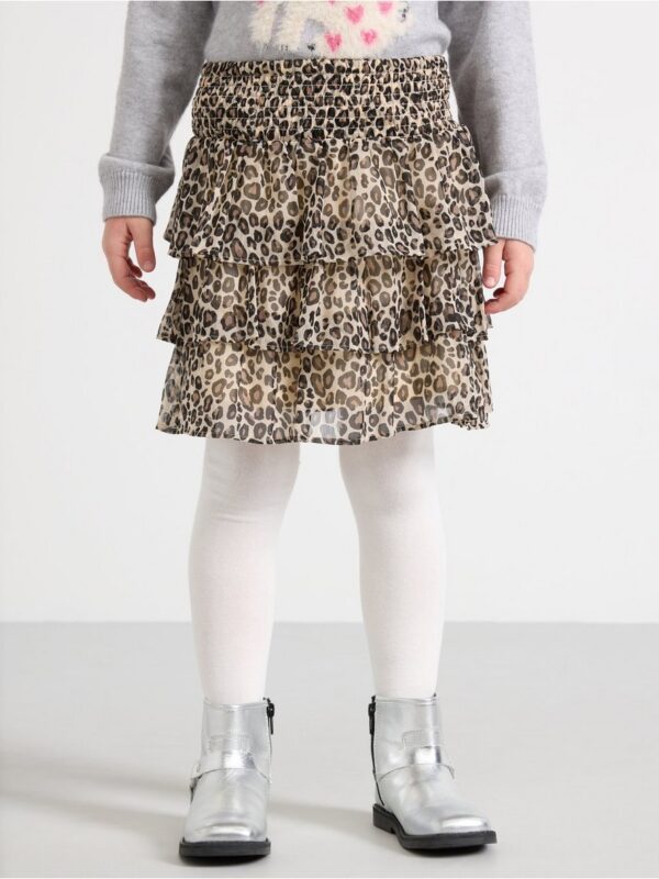 Skirt in chiffon - 3005923-8545