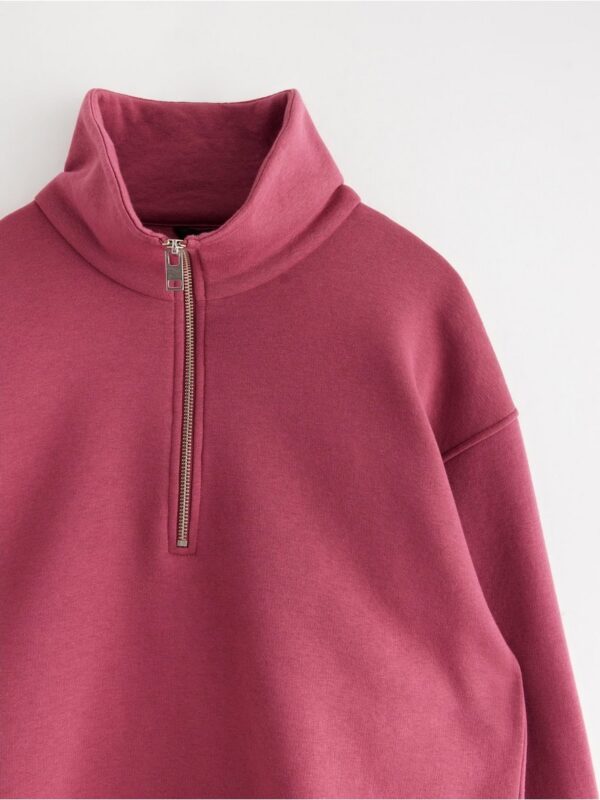 Sweatshirt with half-zip - 3006325-8421