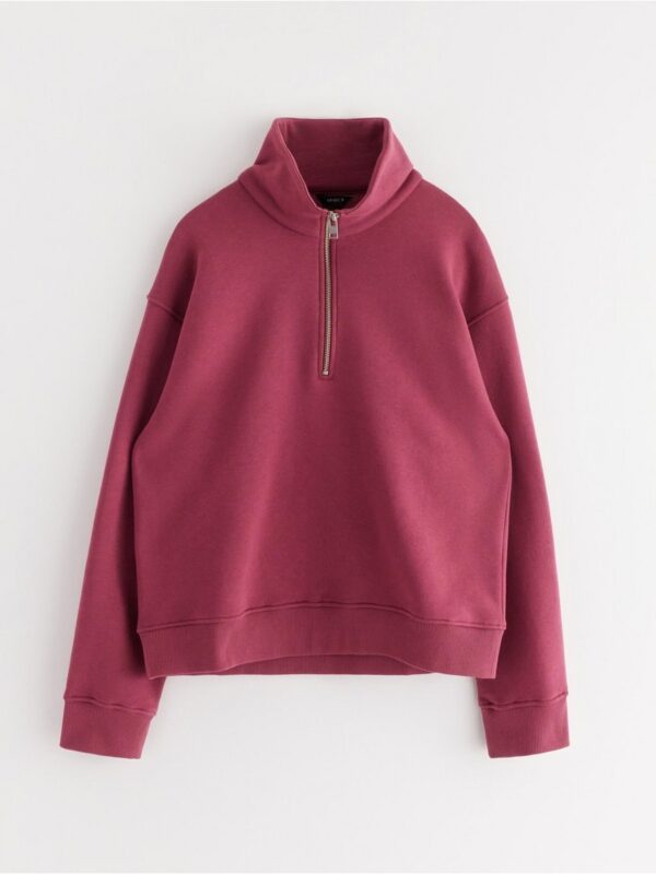 Sweatshirt with half-zip - 3006325-8421