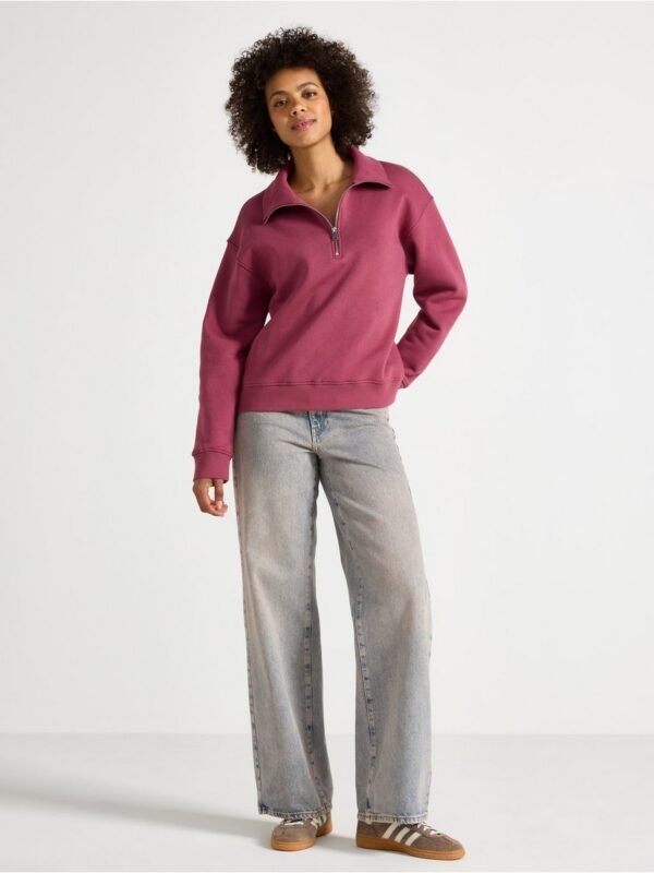 Sweatshirt with half-zip - 3006325-8421
