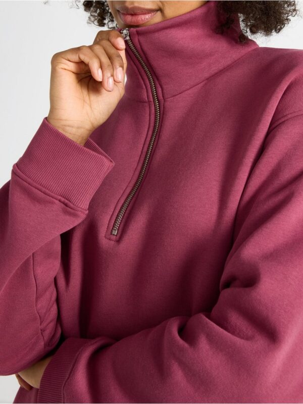 Sweatshirt with half-zip - 3006325-8421