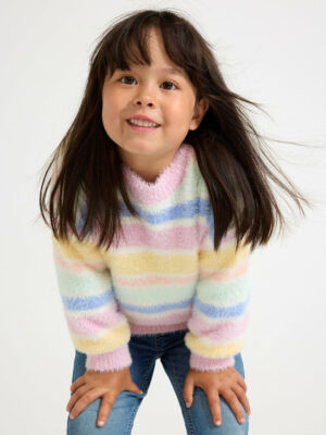 Džemper - Jumper in feather yarn 14