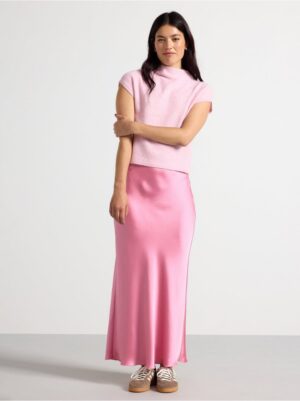 Maxi skirt in satin - 3000038-7362