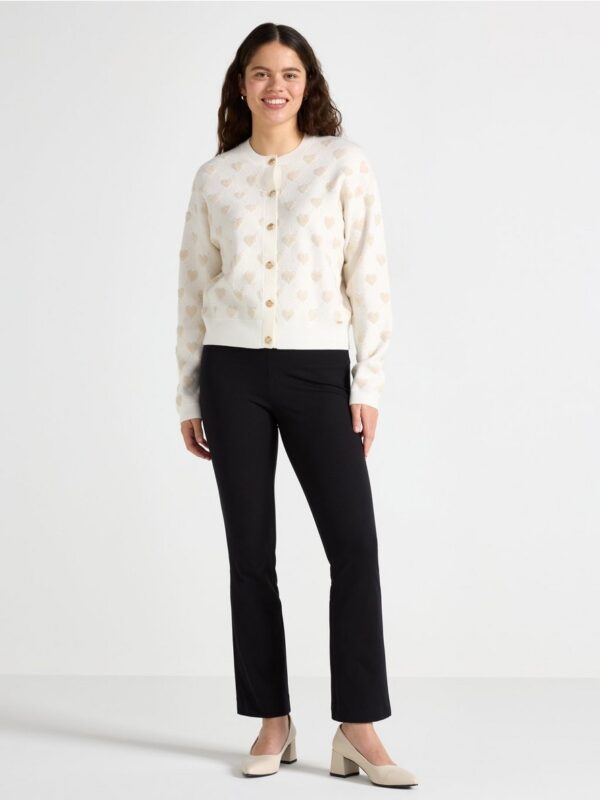 Jacquard-knit cardigan - 3000325-9606