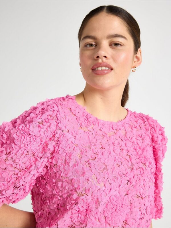 Short-sleeved top - 3000730-7821