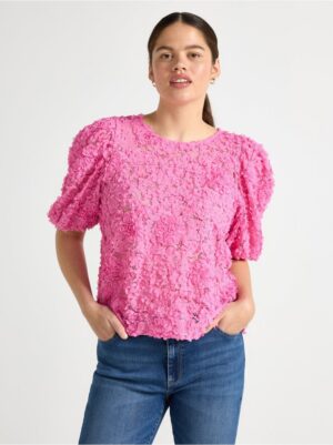 Short-sleeved top - 3000730-7821