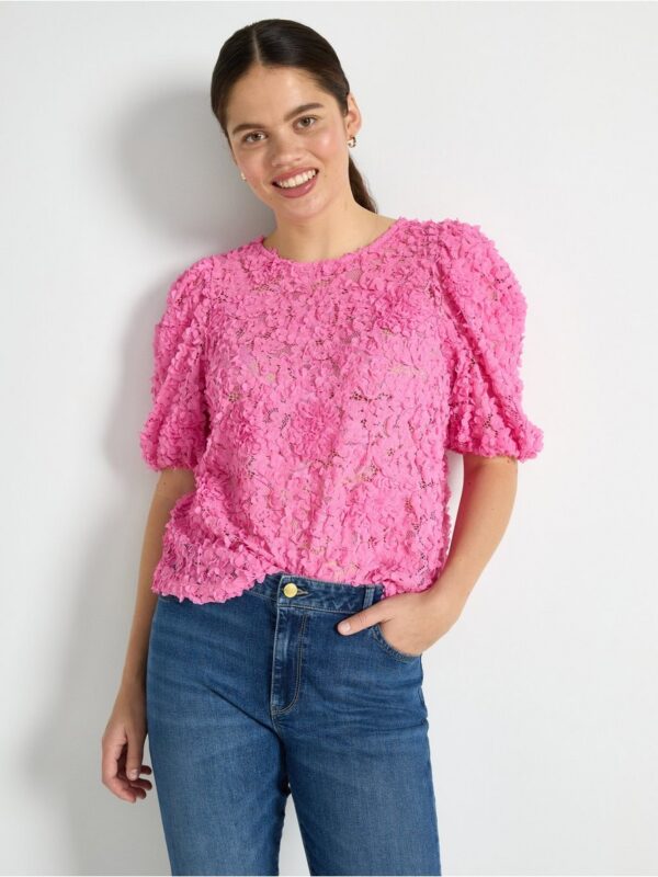 Short-sleeved top - 3000730-7821