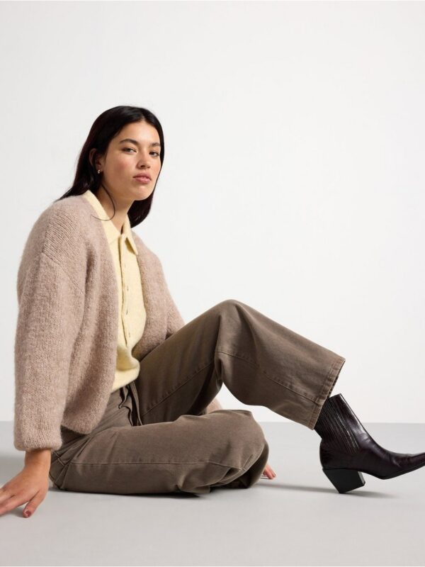 Knitted cardigan - 3002147-4165