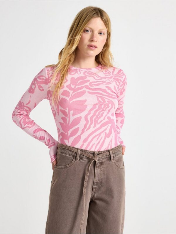Long-sleeved top - 3002745-6963