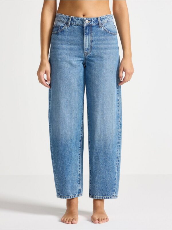 TAPERED  jeans with ankle length - 3003752-791