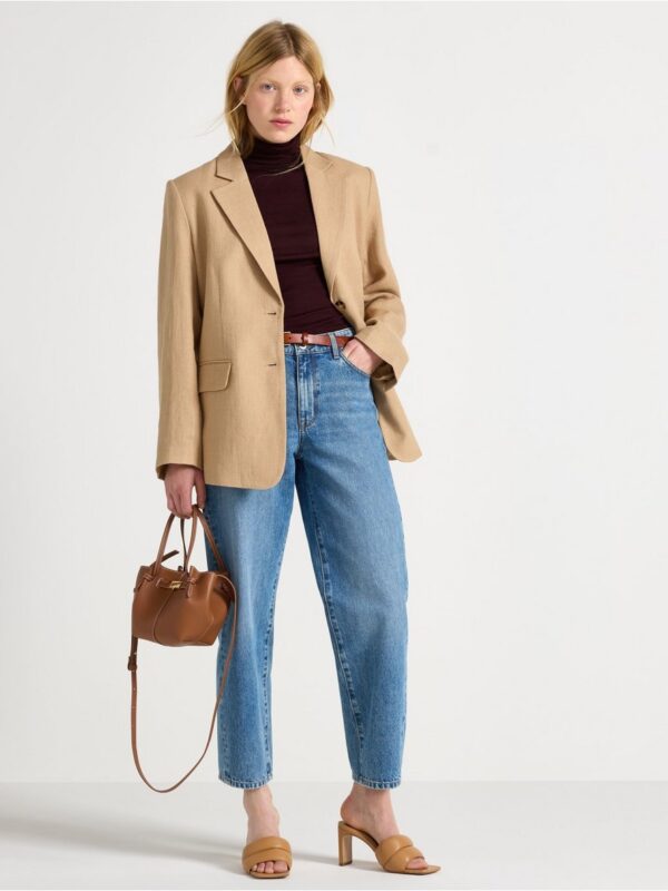 TAPERED  jeans with ankle length - 3003752-791