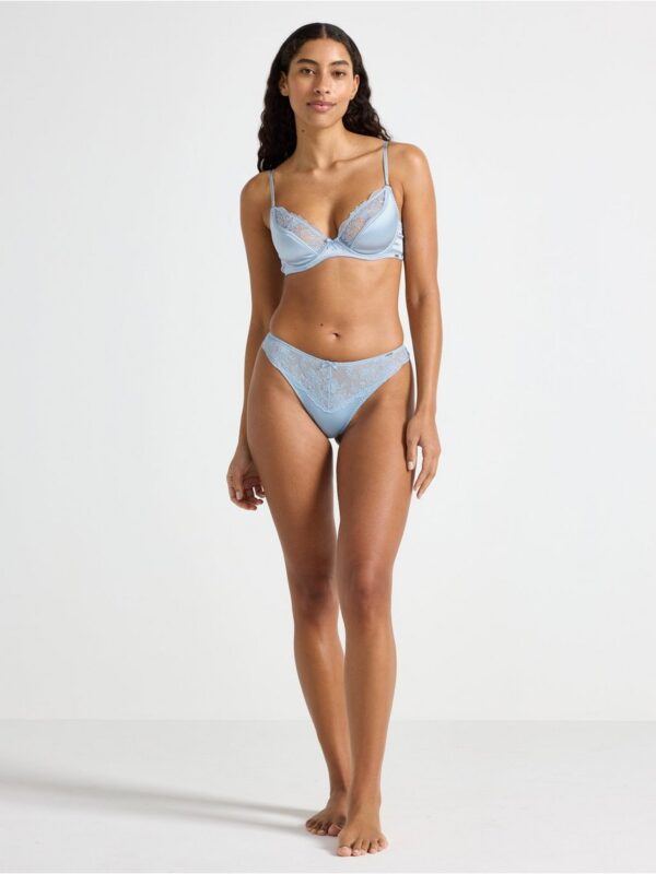 ella m –  t-shirt bra with lace - 3003991-7954