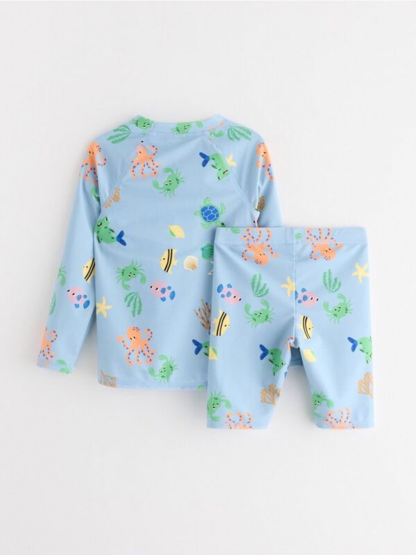 Swimwear set with uv protection - 3004121-8852