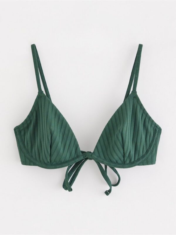 Unpadded bikini bra with underwire - 3004191-5128
