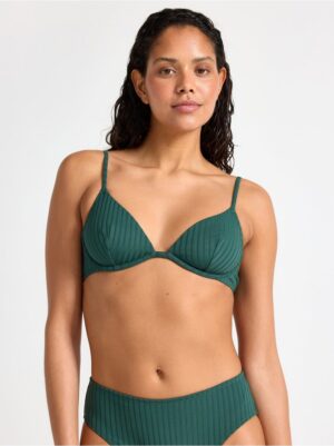 Unpadded bikini bra with underwire - 3004191-5128