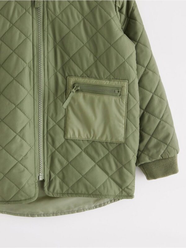 Padded jacket with hood - 3004198-7890