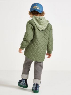 Padded jacket with hood - 3004198-7890