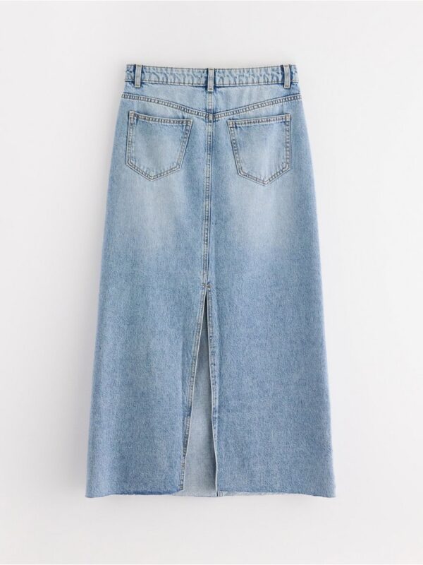 Midi skirt in denim - 3004205-791