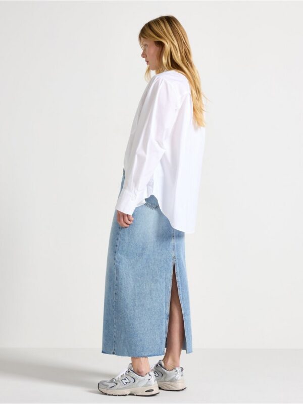 Midi skirt in denim - 3004205-791
