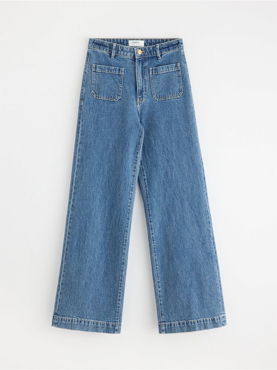 Pantalone – WIDE  jeans with high waist