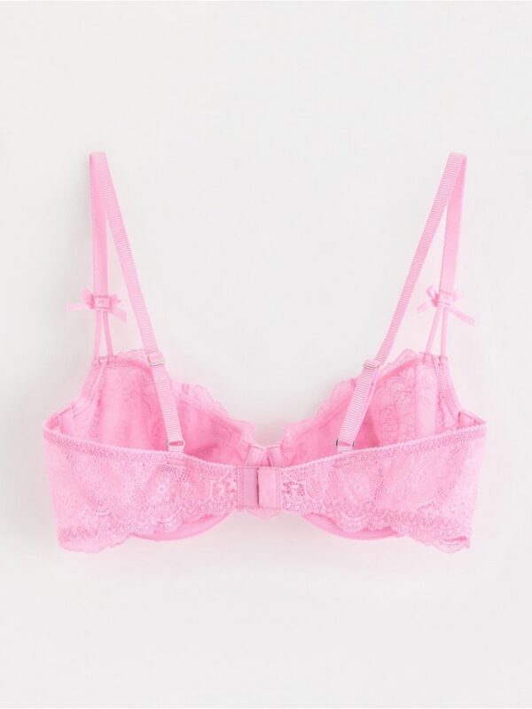 Unpadded bra with lace - 3004358-1097