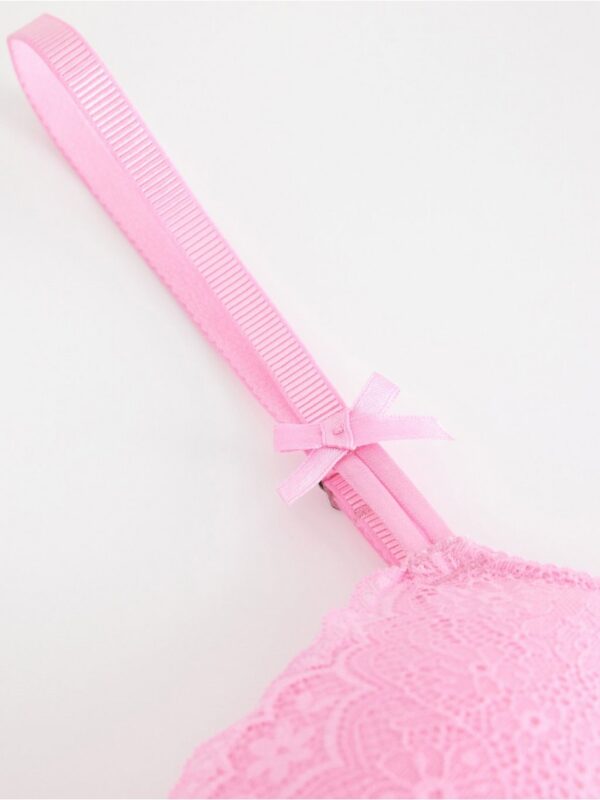 Lilja t-shirt bra with lace - 3004359-1097