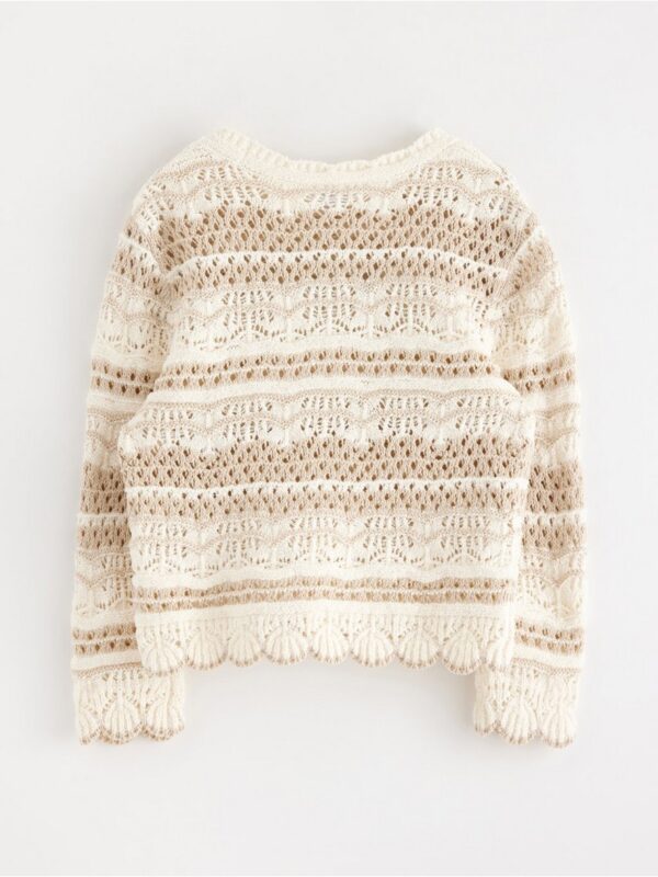 Pattern-knit jumper - 3004548-325