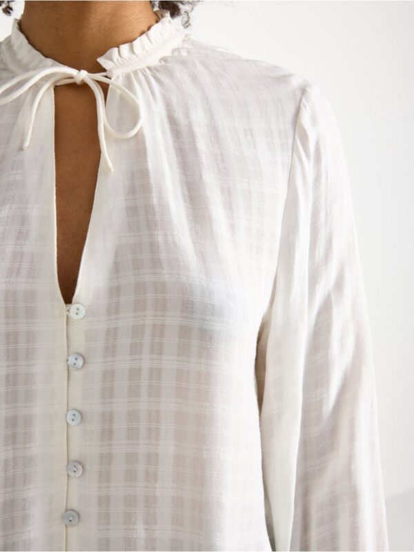 Long-sleeved blouse - 3004557-1418
