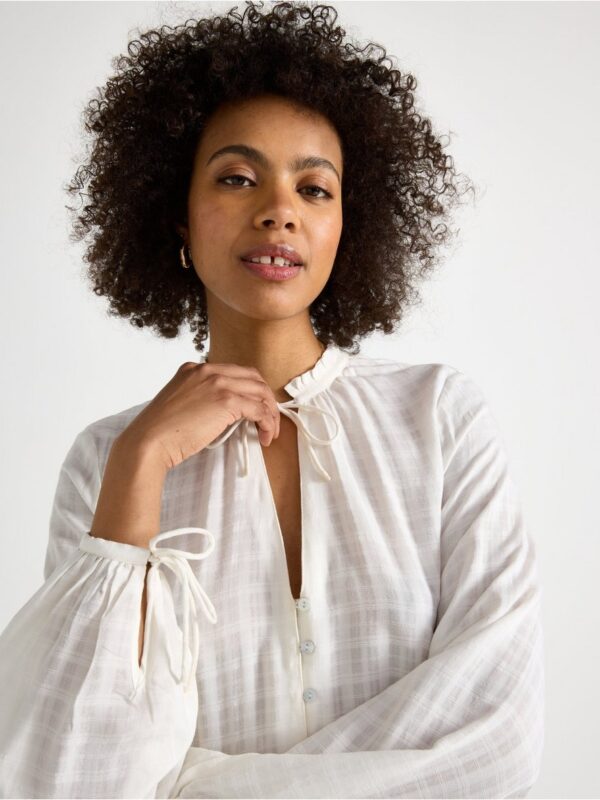 Long-sleeved blouse - 3004557-1418