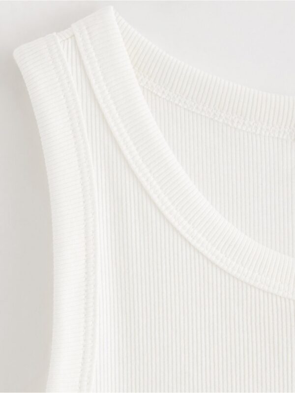 Ribbed tank top - 3004590-300