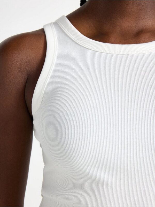 Ribbed tank top - 3004590-300