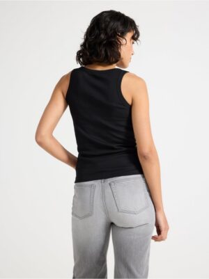 Ribbed tank top - 3004590-80