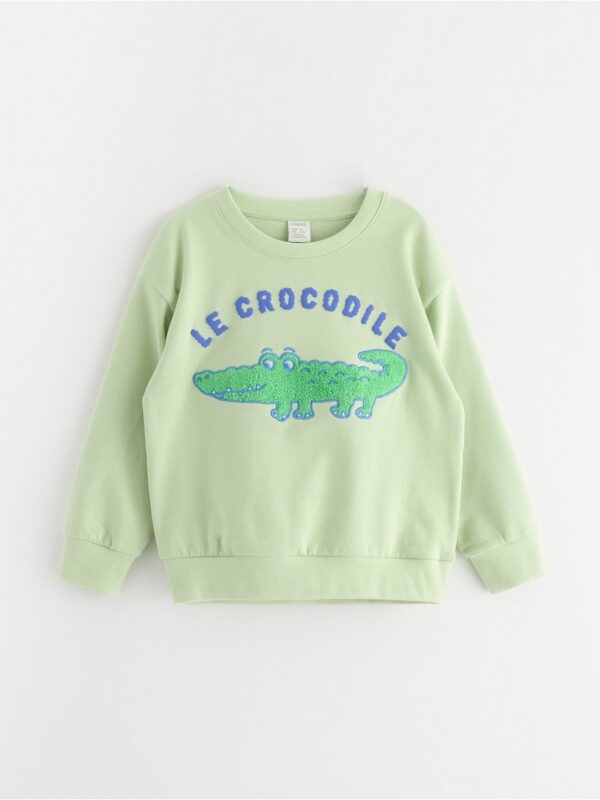 Sweatshirt with brushed inside - 3004663-1544