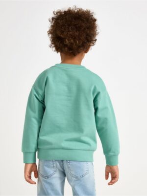 Sweatshirt with brushed inside - 3004663-4573