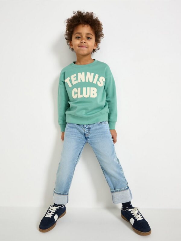 Sweatshirt with brushed inside - 3004663-4573