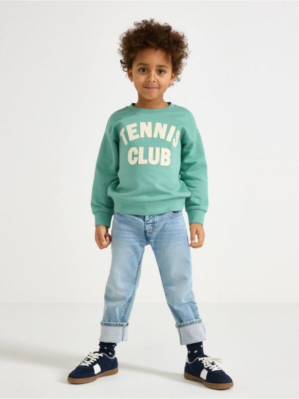 Sweatshirt with brushed inside - 3004663-4573